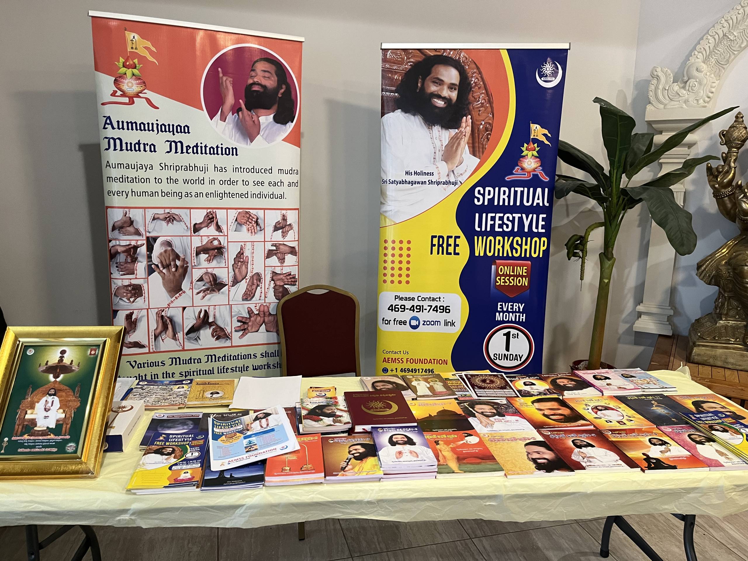 Books Stall at Sankranthi Event by Telugu Association of Saint Louis (TAS). USA