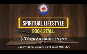Spiritual Lifestyle Book Stall in USA